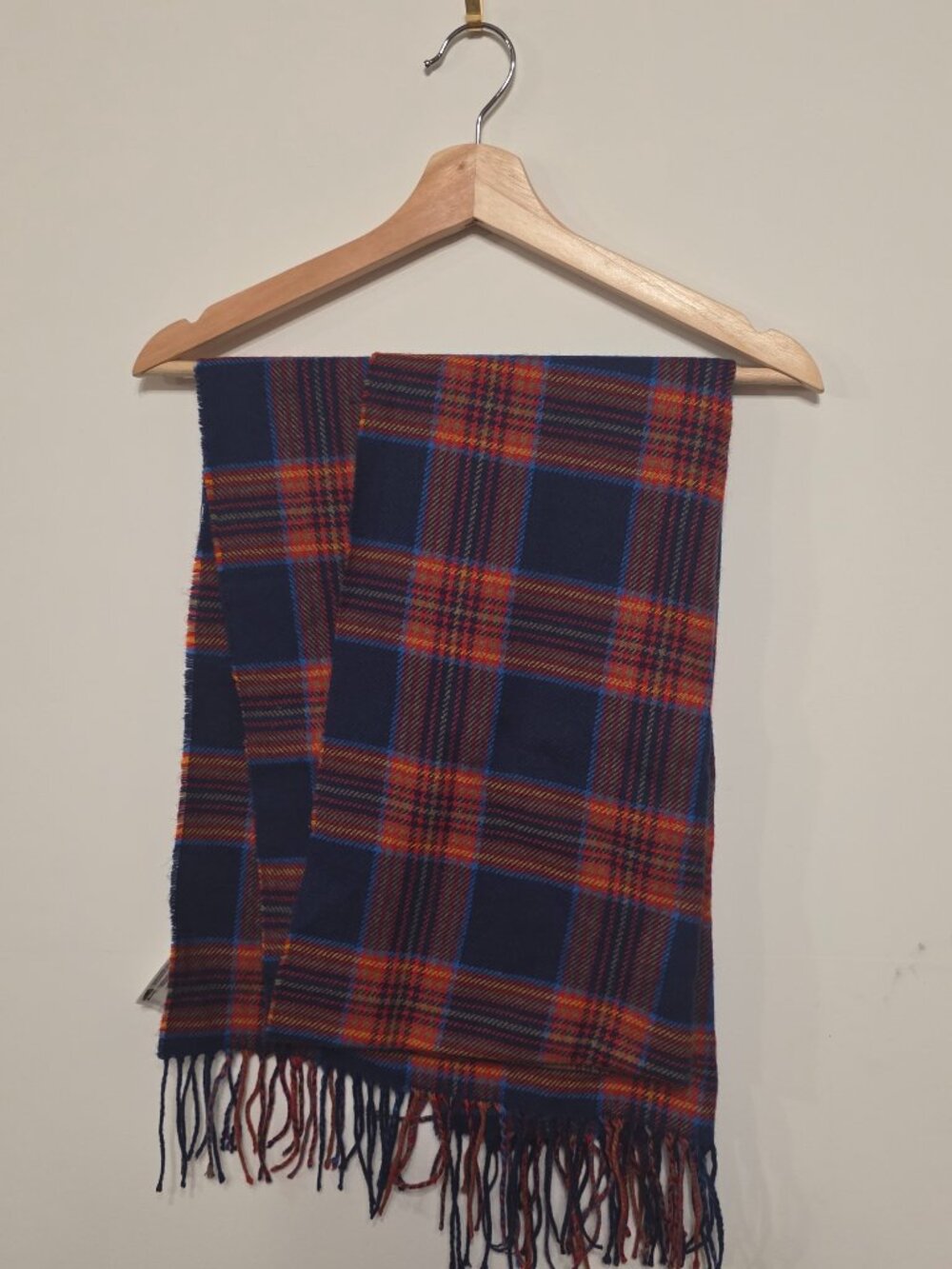 Roots Colourful Plaid Scarf